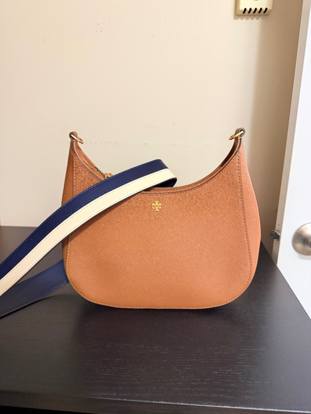 Brown Tory Burch bag